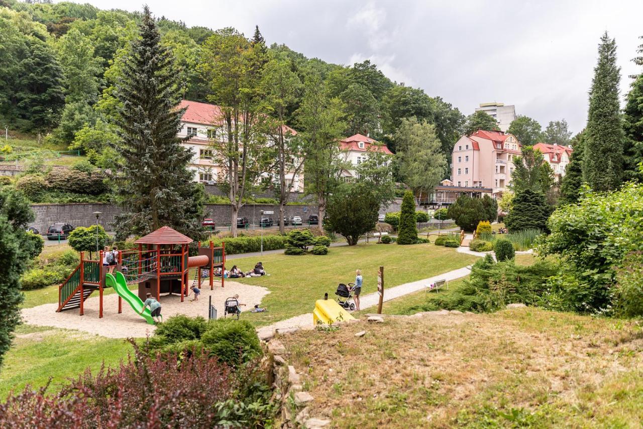 Apartmany Nad Slikovkou ยาคีมอฟ ภายนอก รูปภาพ